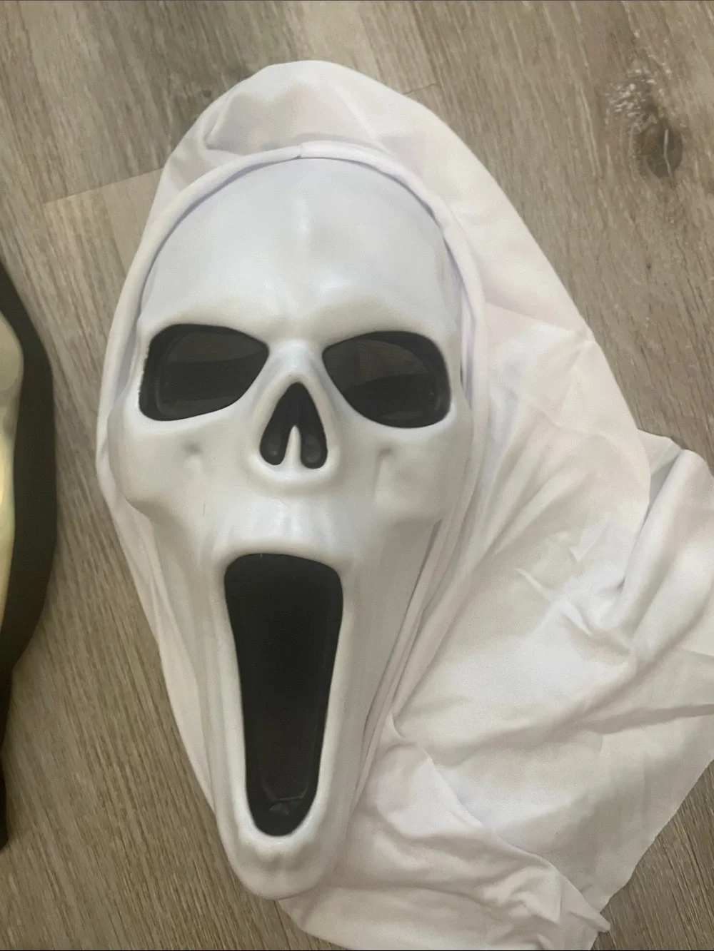 Halloween Mask Pack - Ghost Face, Rhinestone Clown, Pearl Skull | Accessories